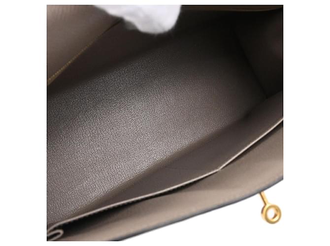Hermès Hermes Kelly Grey Epsom with Gold Hardware 32 Marrone - vista 3