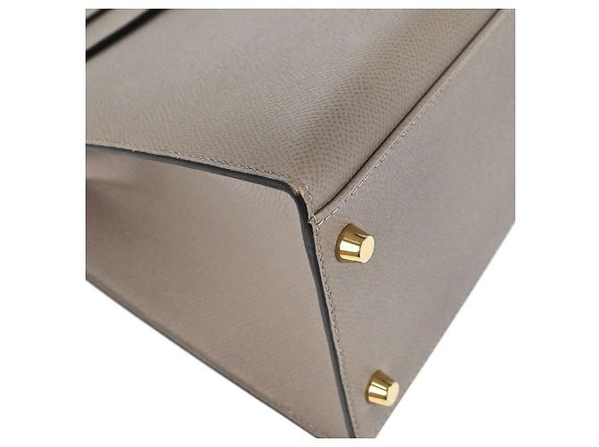 Hermès Hermes Kelly Grey Epsom with Gold Hardware 32 Marrone - vista 5