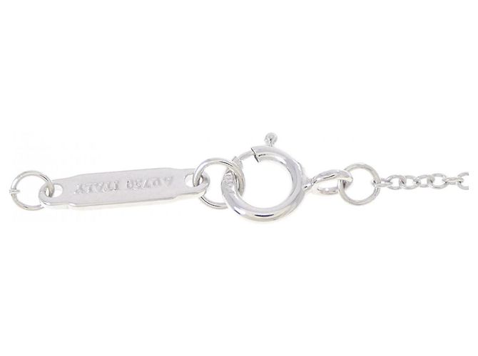 Tiffany & Co Collana Tiffany T Circle in oro bianco 18K - vista 5