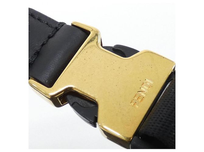 Borsa a Spalla Fendi 7VA456 A8VD Nero - vista 9