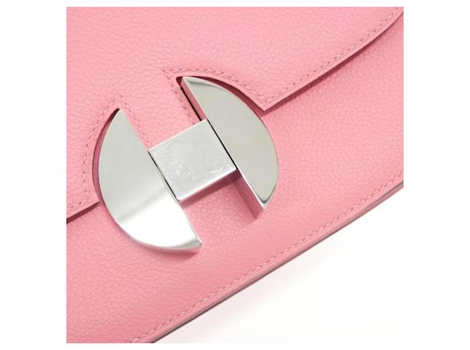 Hermès Borsa a tracolla rosa Hermes 2002 - vista 4