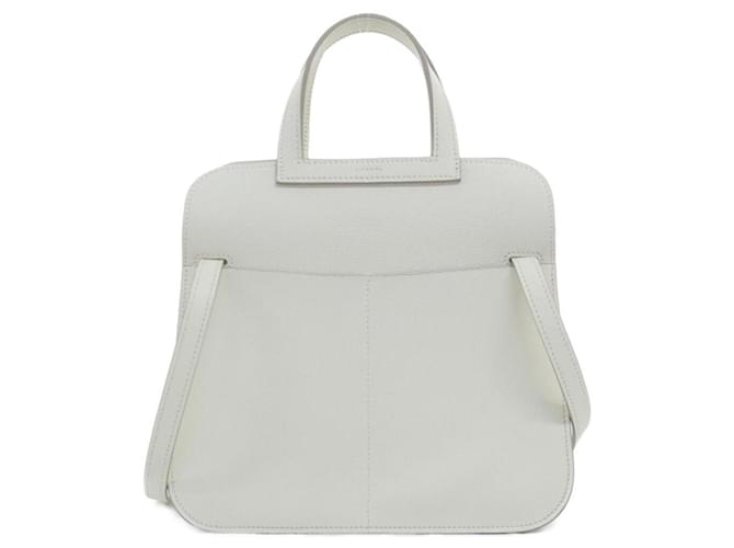 Borsa Hermès Arzan bianca Bianco - vista 2
