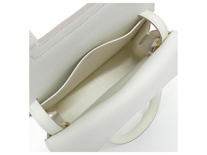 Borsa Hermès Arzan bianca Bianco - vista 5
