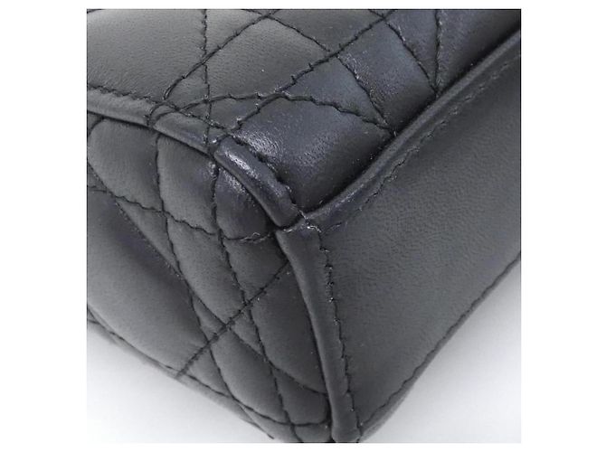 Borsa Christian Dior Lady D-Joy Medium Nero - vista 3