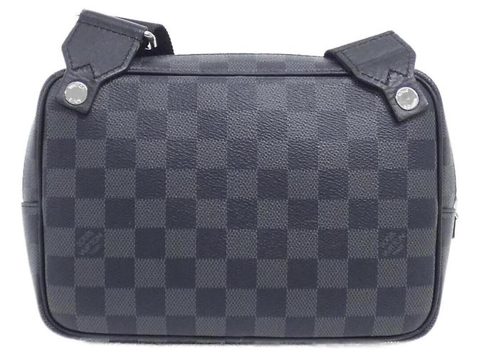 Borsa a tracolla Louis Vuitton Damier Graphite Scott Damier ebene - vista 2