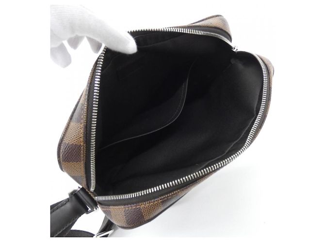 Borsa a tracolla Louis Vuitton Damier Jake Messenger PM Damier ebene - vista 7