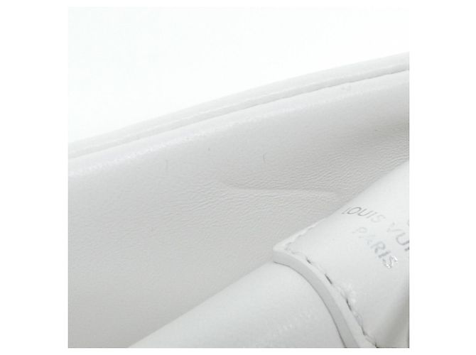 Borsa a Spalla Louis Vuitton Monogram Couchon PM Bianco Monogramma - vista 5