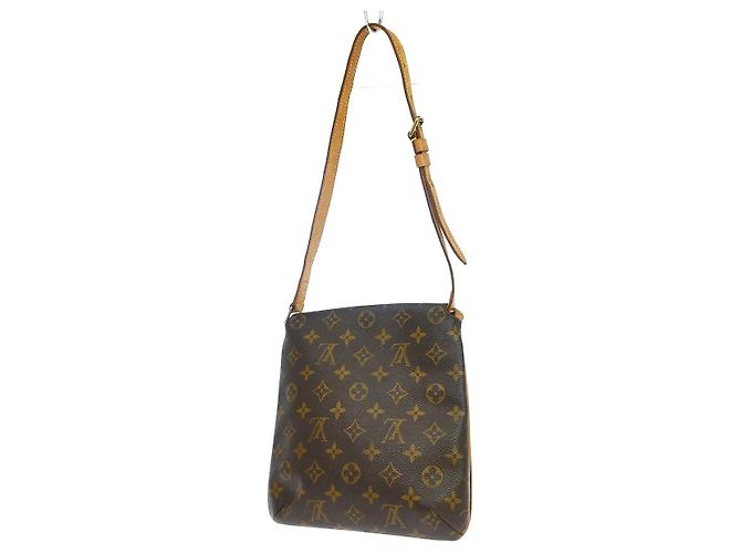 Borsa Musette Salsa Louis Vuitton in Tela Monogram PM Marrone - vista 2