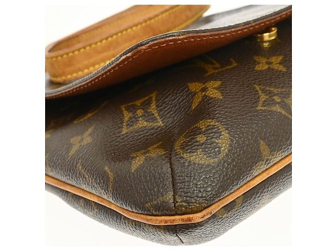 Borsa Musette Salsa Louis Vuitton in Tela Monogram PM Marrone - vista 6