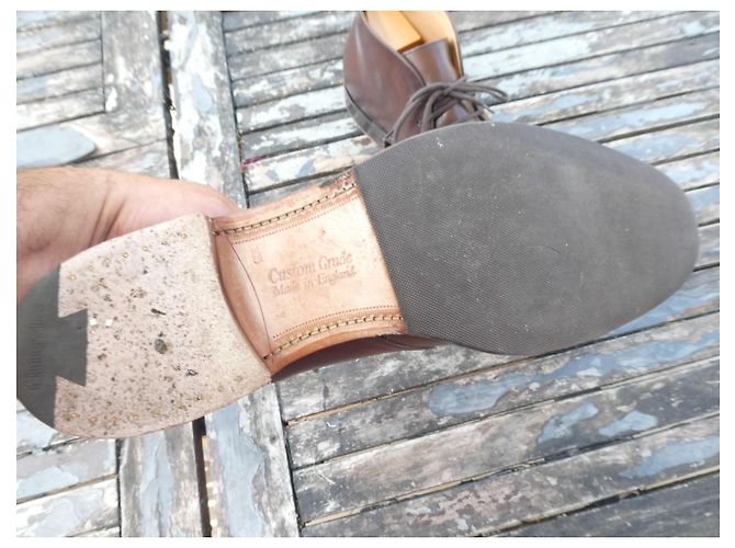 Church's Custom Grade Brown Leather Chukka Boots - view 3