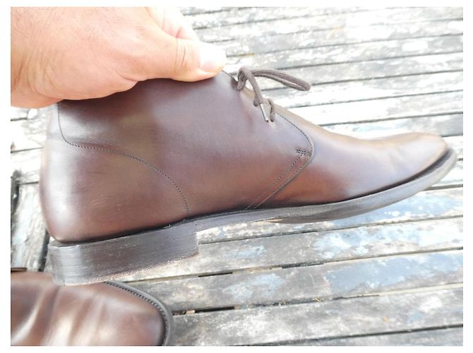 Church's Custom Grade Brown Leather Chukka Boots - view 6