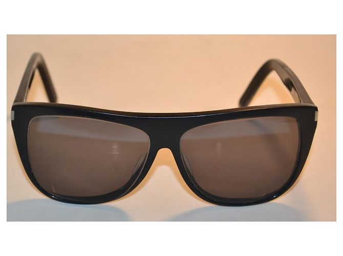 Óculos de sol Saint Laurent SL1 pretos - vista 2