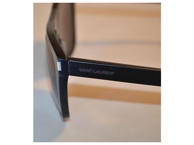 Óculos de sol Saint Laurent SL1 pretos - vista 4