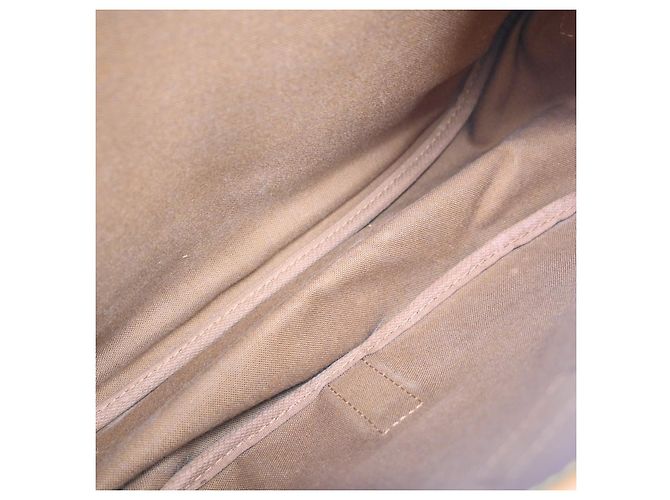 Louis Vuitton Saumur Handbag Monogram Canvas 35 Brown - view 3