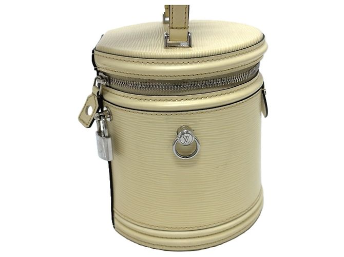 Borsa Vanity Louis Vuitton Cannes Beige - vista 4