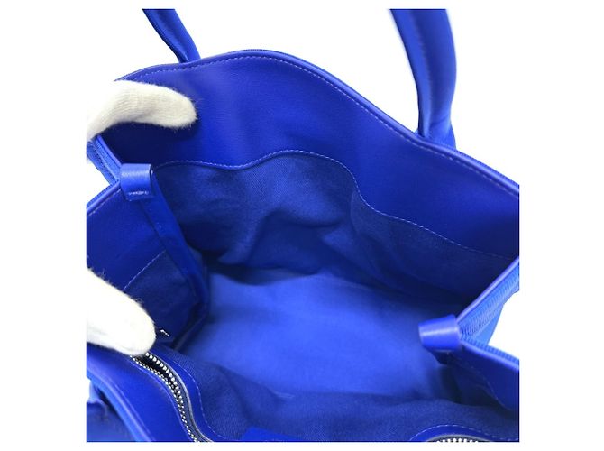 Borsa in tela blu Salvatore Ferragamo - vista 13