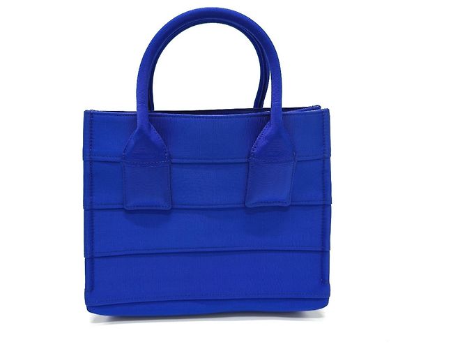 Borsa in tela blu Salvatore Ferragamo - vista 2