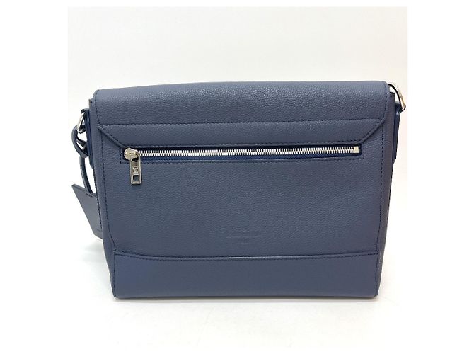 Borsa a tracolla Louis Vuitton Aerogram Takeoff Blu - vista 2