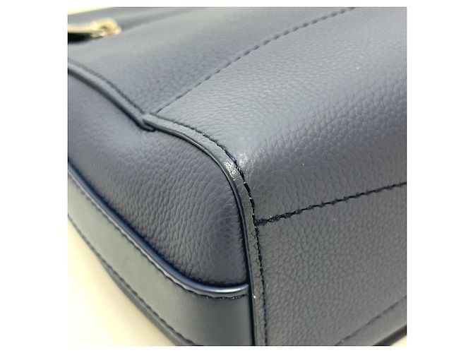 Borsa a tracolla Louis Vuitton Aerogram Takeoff Blu - vista 8