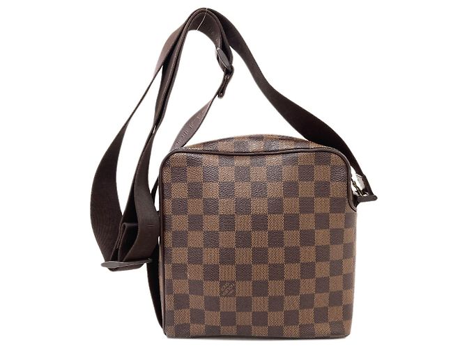 Borsa a tracolla Louis Vuitton N41442 Olaf PM Damier ebene - vista 2