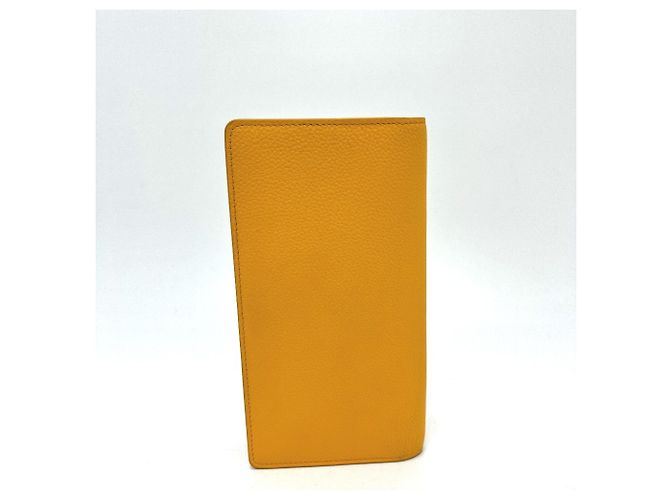 Louis Vuitton M81811 LV Aerogram Portefeuille Brazza NM Cartera Dorado Naranja - vista 2