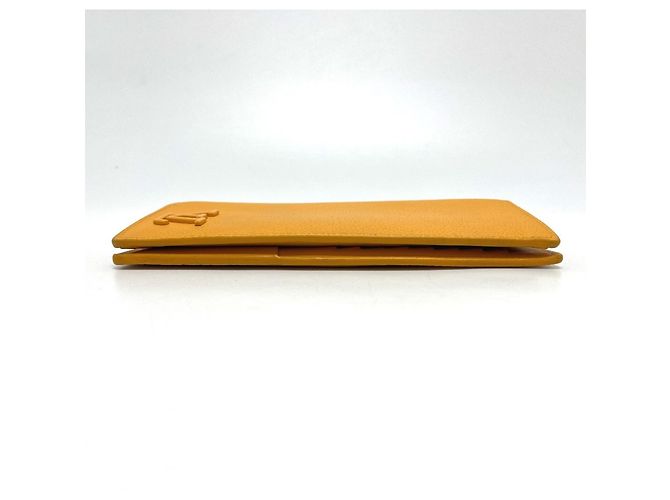 Louis Vuitton M81811 LV Aerogram Portefeuille Brazza NM Cartera Dorado Naranja - vista 5
