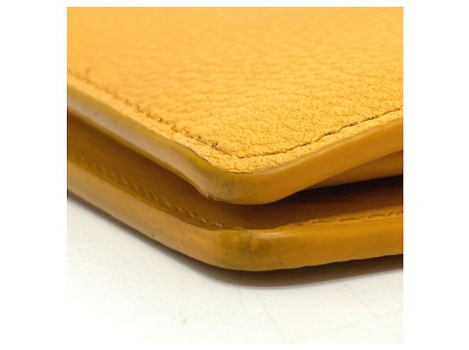 Louis Vuitton M81811 LV Aerogram Portefeuille Brazza NM Cartera Dorado Naranja - vista 7