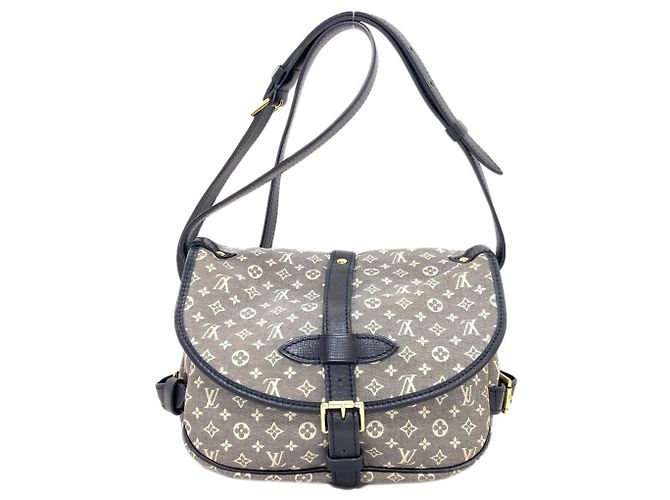 Borsa a Spalla Louis Vuitton Saumur PM Nero - vista 2