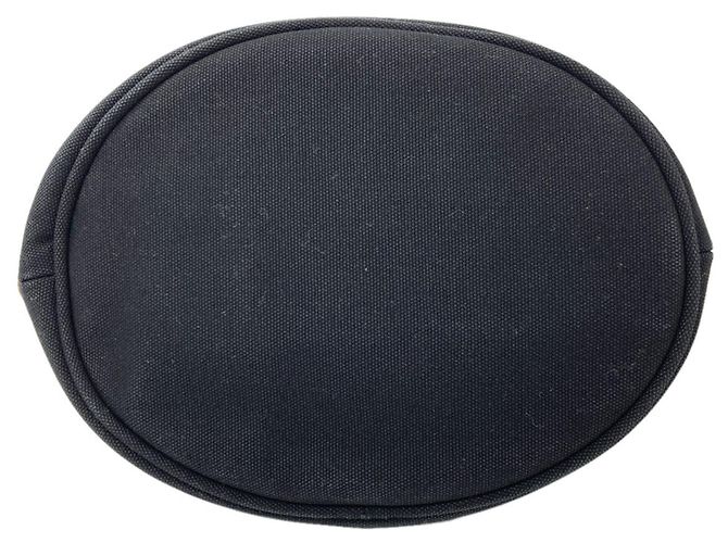 Borsa Tote 2-Way in Canapa nero Prada - vista 4