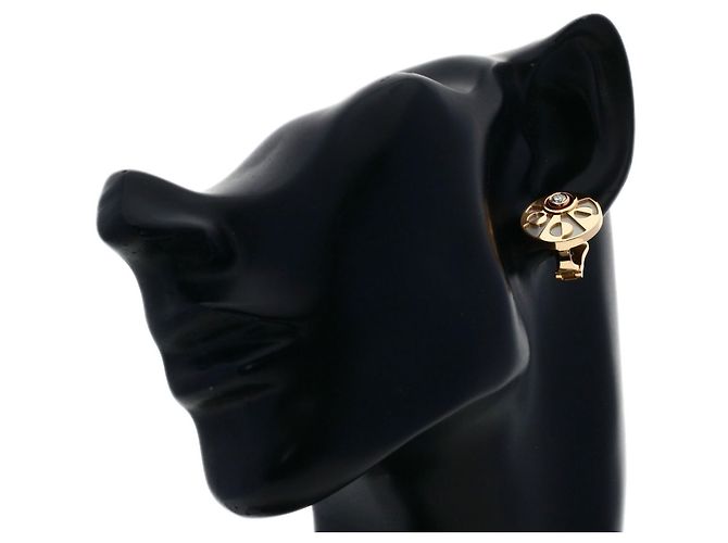 Bulgari Bvlgari Intarsio Diamond Shell Ohrringe - Ansicht 4