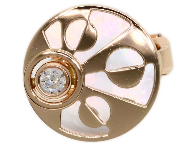 Bulgari Bvlgari Intarsio Diamond Shell Ohrringe - Ansicht 5