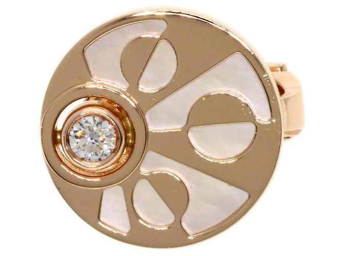 Bulgari Bvlgari Intarsio Diamond Shell Ohrringe - Ansicht 6