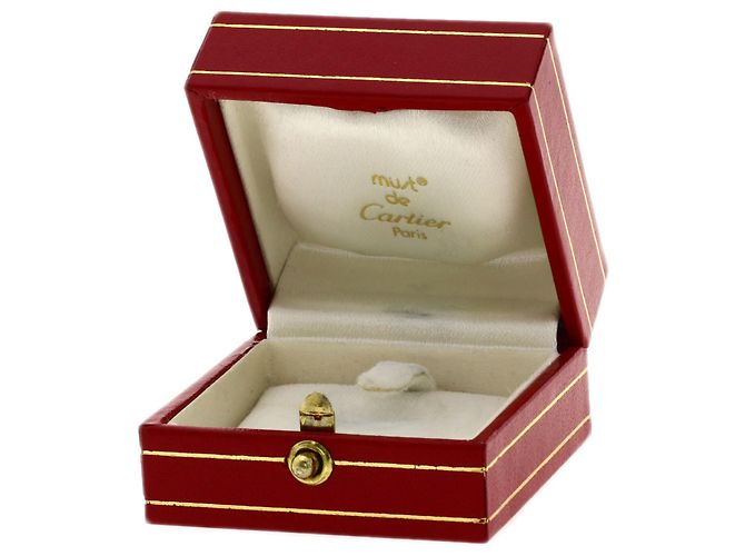 Anello Cartier Trinity in oro rosa bianco e giallo 18K - vista 6
