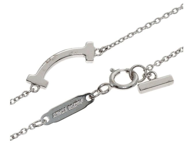 Collana Tiffany & Co. T Smile Mini con diamante - vista 2