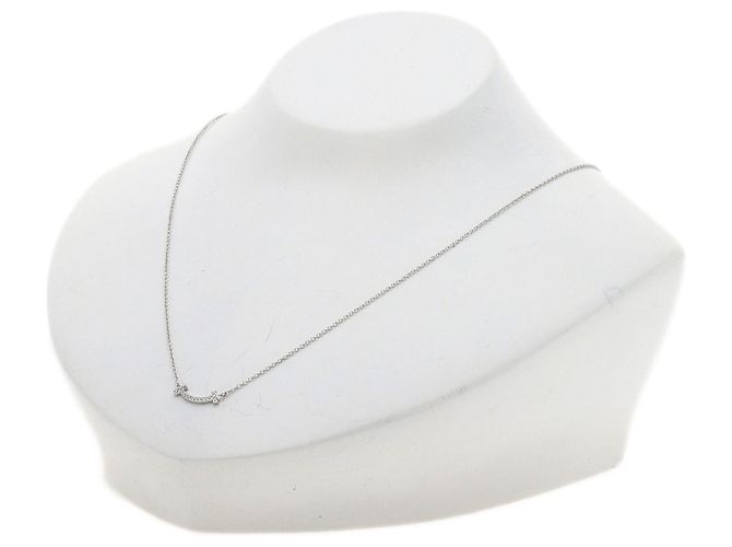 Collana Tiffany & Co. T Smile Mini con diamante - vista 4