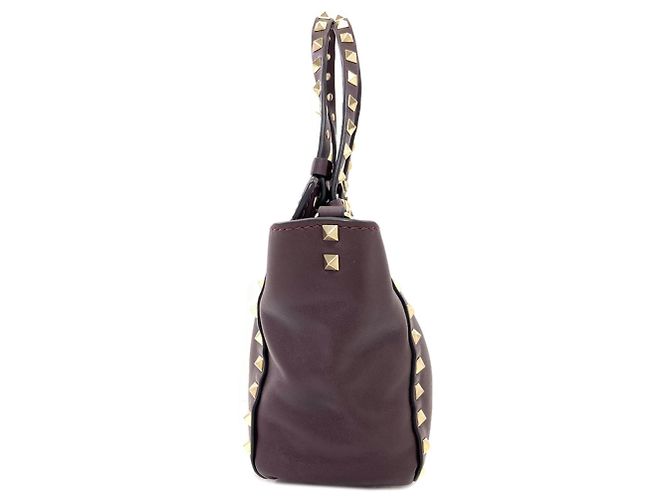 Borsa 2-Way con borchie Valentino Marrone scuro - vista 3