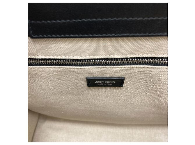 Borsa Tote Jimmy Choo con logo Bianco - vista 6