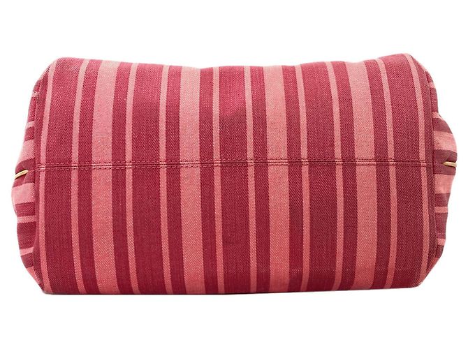 Borsa Tote Louis Vuitton Plan Soleil PM Rosso - vista 4