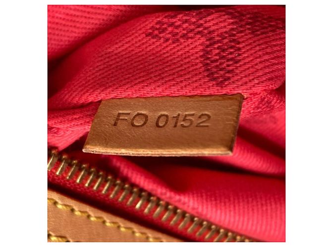 Borsa Tote Louis Vuitton Plan Soleil PM Rosso - vista 7