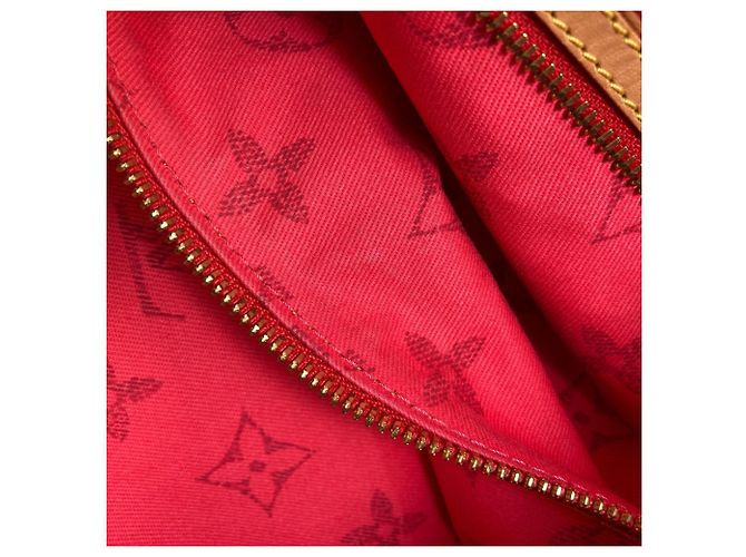 Borsa Tote Louis Vuitton Plan Soleil PM Rosso - vista 8