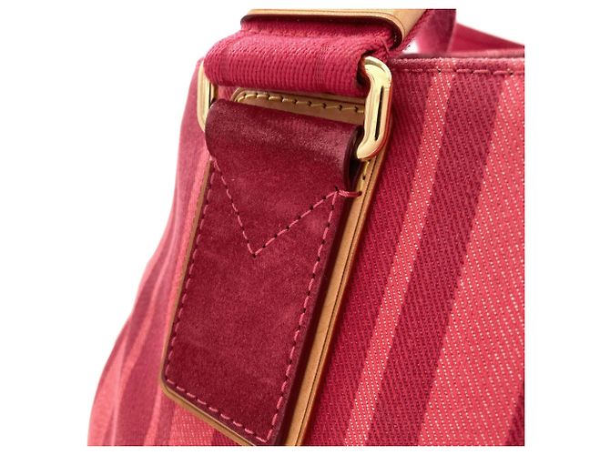 Borsa Tote Louis Vuitton Plan Soleil PM Rosso - vista 9
