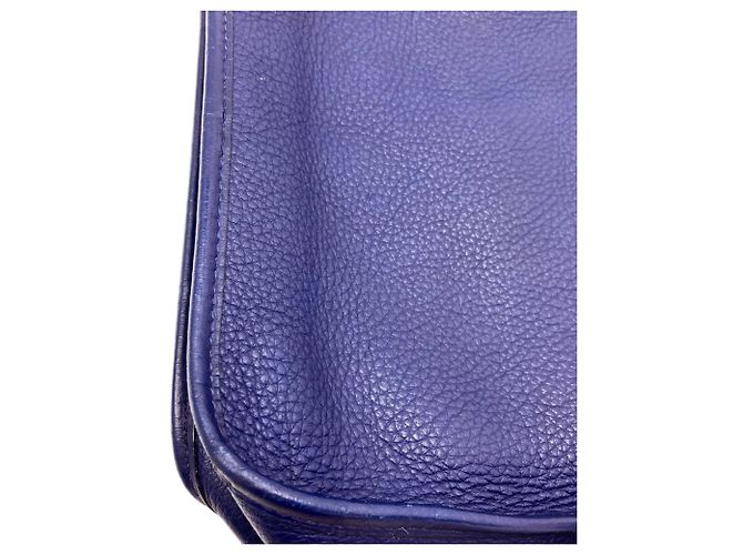 Hermès Borsa a tracolla Hermes Vespa PM Blu - vista 11