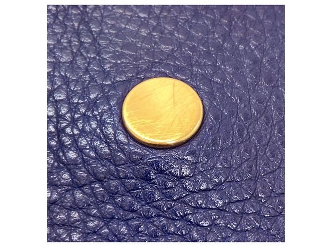 Hermès Borsa a tracolla Hermes Vespa PM Blu - vista 13