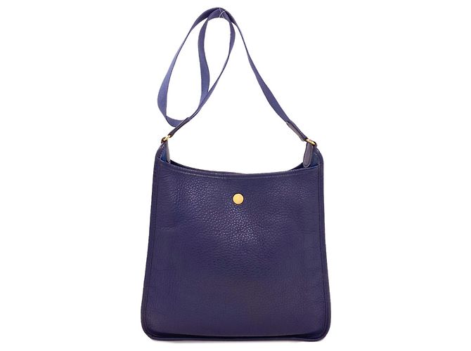 Hermès Borsa a tracolla Hermes Vespa PM Blu - vista 2