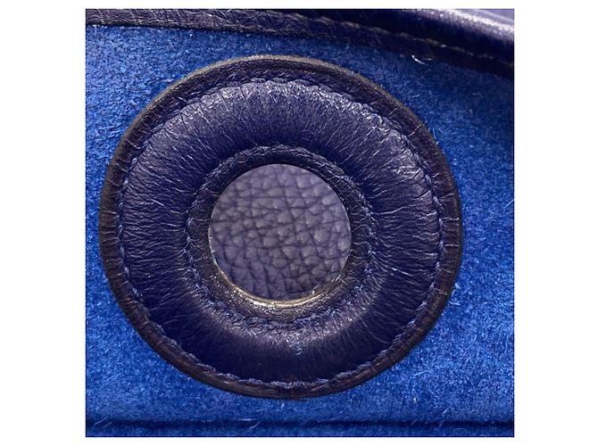 Hermès Borsa a tracolla Hermes Vespa PM Blu - vista 8