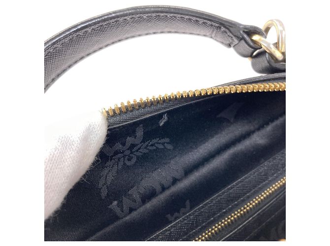 MCM Bicolor 2-Way Handtasche Braun Schwarz Weiß - Ansicht 12