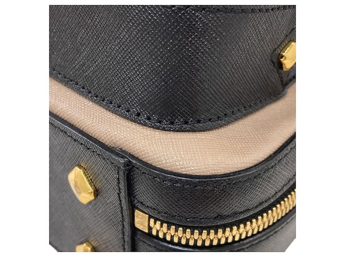 MCM Bicolor 2-Way Handtasche Braun Schwarz Weiß - Ansicht 15