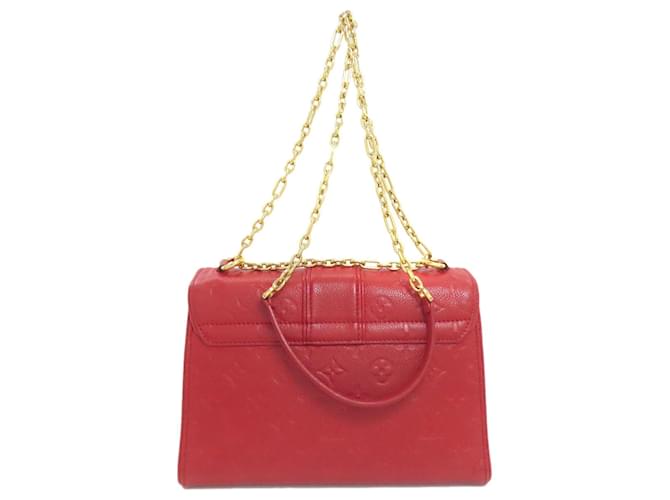 Louis Vuitton Saint Sulpice PM Schultertasche Rot - Ansicht 2