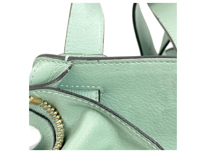 Borsa Loewe Hammock 2-Way Verde chiaro - vista 10