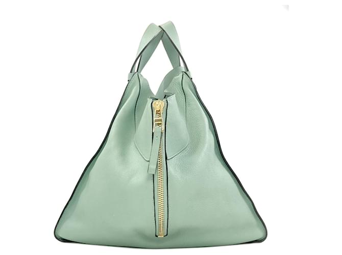 Borsa Loewe Hammock 2-Way Verde chiaro - vista 3